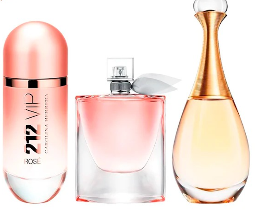 Kit Triple Elegancia: 212 VIP Rosé + La Vie Est Belle + J'adore In Joy