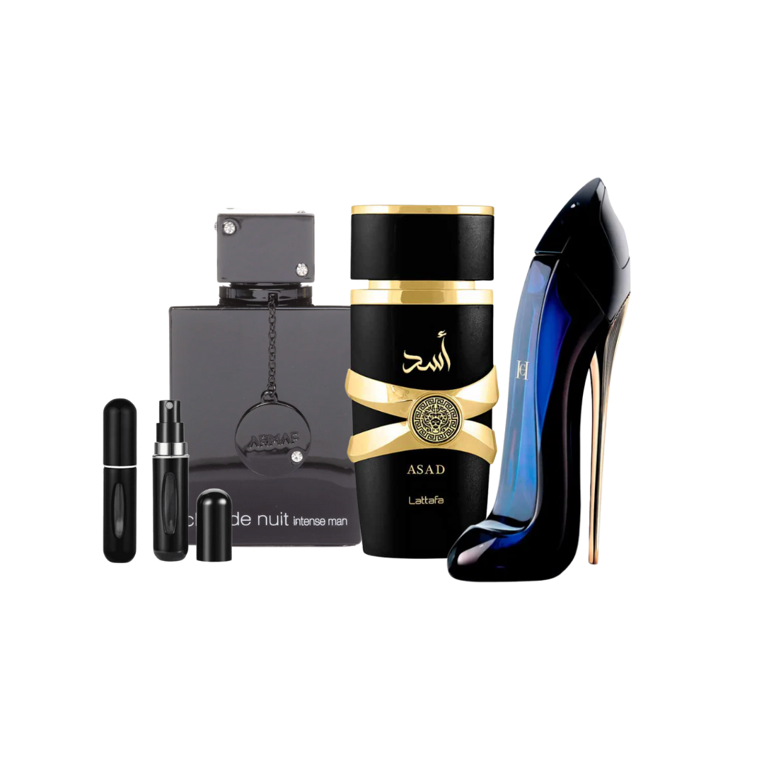 COMBO ELITE: Club de Nuit + Asad + Good Girl + Perfumero